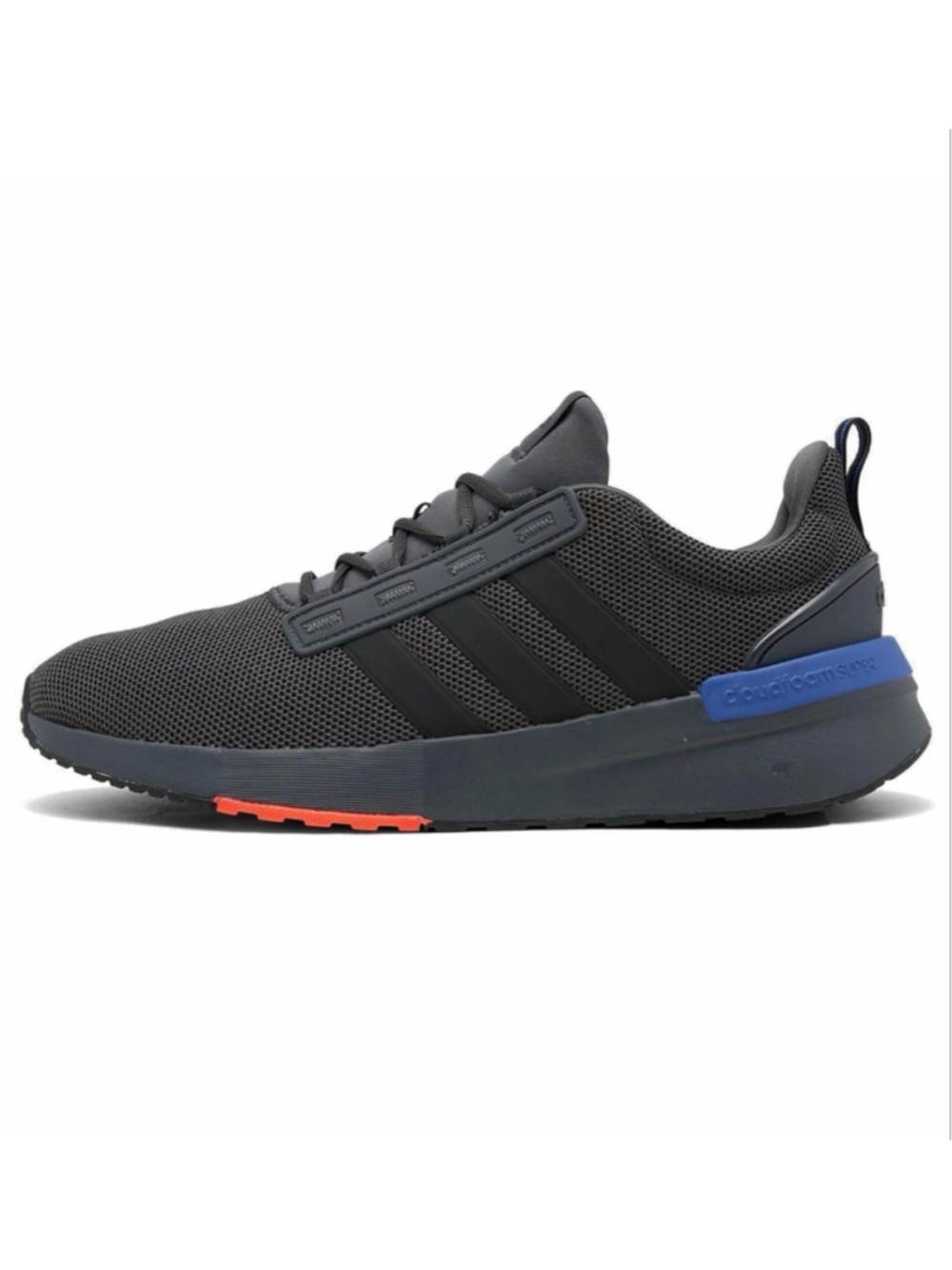 adidas Racer TR21 Black Blue Men’s Size 13 Running Sneakers Lightweight